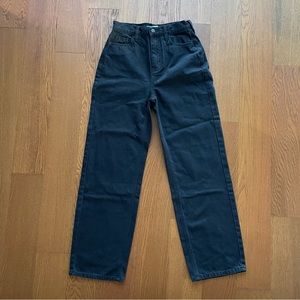 Oak & Fort Black Denim Jeans, size 26
